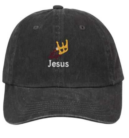 Crown/Jesus Unstructured Hat