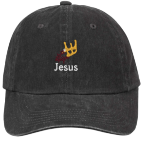 Crown/Jesus Unstructured Hat